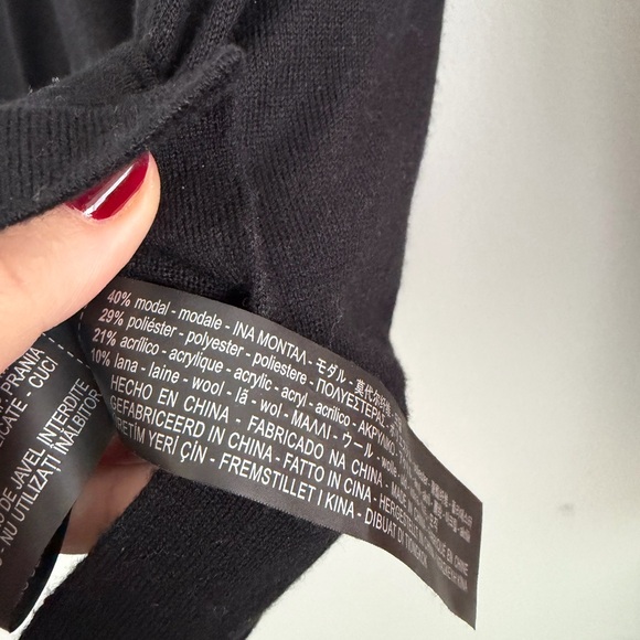 Classic Black Women's Sweater - Zara - Picture 4 of 7